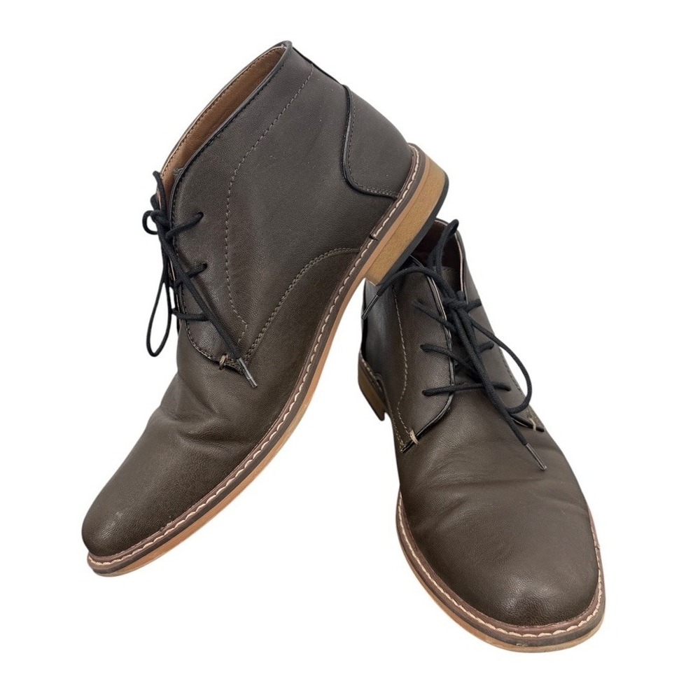 Steve Madden Alakk Chukka Boots Men's Size 9M Brown Lace Up Ankle Casual Dress